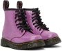 Dr. Martens Baby Pink 1460 Glitter Lace-Up Boots - Thumbnail 4