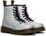 Dr. Martens Baby Silver 1460 Crinkle Boots - Thumbnail 4