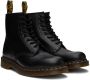 Dr. Martens Black 1460 Lace-Up Boots - Thumbnail 4