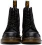 Dr. Martens Black 1460 Harper Smooth Leather Boots - Thumbnail 2