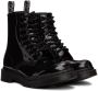Dr. Martens Black Patent 1460 Mono Boots - Thumbnail 5