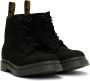Dr. Martens Black 1460 Mono Boots - Thumbnail 4