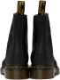 Dr. Martens Black 1460 Vonda Mono Floral Boots - Thumbnail 2