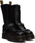 Dr. Martens Black 1914 Harness Platform Boots - Thumbnail 4