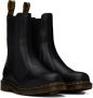 Dr. Martens Black 2976 Smooth Chelsea Boots - Thumbnail 4