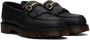 Dr. Martens Black Adrian Snaffle Loafers - Thumbnail 4