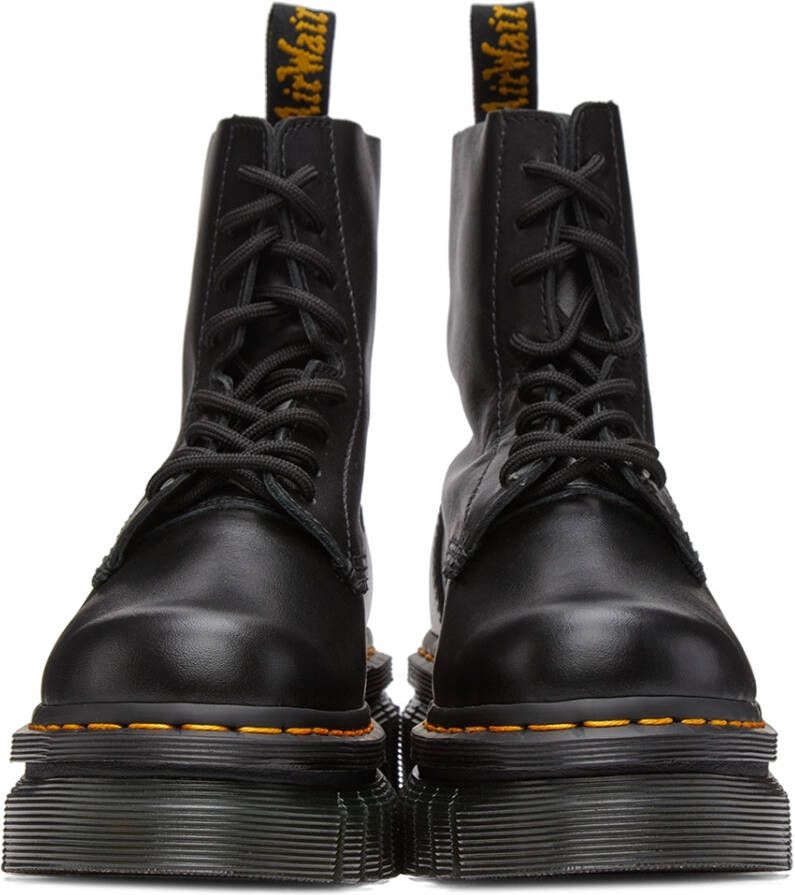 Dr. Martens Black Audrick Nappa Platform Boots