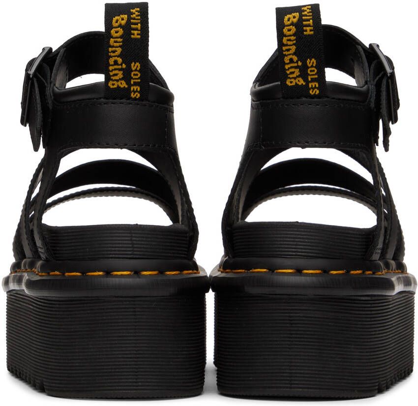 Dr. Martens Black Blaire Hydro Sandals
