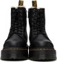 Dr. Martens Black Faux-Fur Lined Platform Jadon Boots - Thumbnail 6
