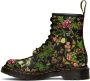 Dr. Martens Black Floral Bloom 1460 Boots - Thumbnail 3