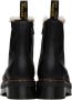 Dr. Martens Black Faux-Fur Lined Platform Jadon Boots - Thumbnail 2