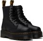 Dr. Martens Black Leather Jadon Pisa Platform Boots - Thumbnail 5