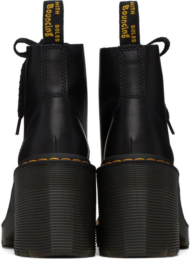 Dr. Martens Black Jesy Lace-Up Boots