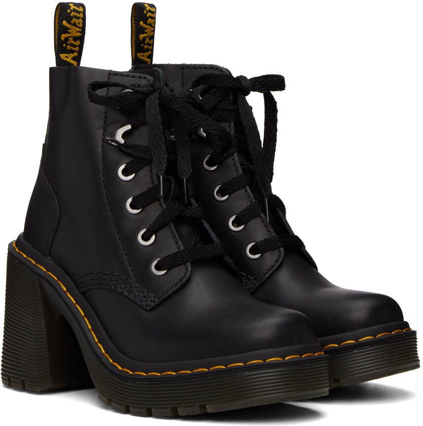 Dr. Martens Black Jesy Lace-Up Boots