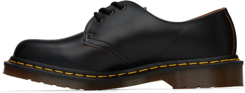 Dr. Martens Black 'Made In England' 1461 Vintage Oxfords