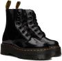 Dr. Martens Black Molly Platform Boots - Thumbnail 4