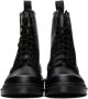 Dr. Martens Black 1460 Mono Smooth Leather Boots - Thumbnail 2