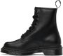 Dr. Martens Black 1460 Mono Smooth Leather Boots - Thumbnail 3