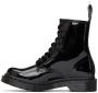 Dr. Martens Black Patent 1460 Mono Boots - Thumbnail 3