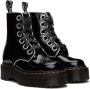 Dr. Martens Black Patent Molly Boots - Thumbnail 4
