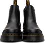 Dr. Martens Black Smooth 2976 Bex Boots - Thumbnail 2