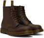 Dr. Martens Brown 101 Boots - Thumbnail 4