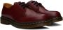 Dr. Martens Red 1461 Smooth Leather Derbys - Thumbnail 4
