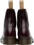 Dr. Martens Burgundy Vegan 1460 Ankle Boots - Thumbnail 2