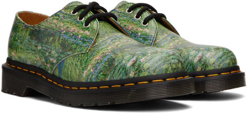 Dr. Martens Green The National Gallery Edition Monet 1461 Oxfords