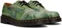 Dr. Martens Green The National Gallery Edition Monet 1461 Oxfords - Thumbnail 4