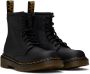 Dr. Martens Kids Black 1460 Softy Big Kids Boots - Thumbnail 4