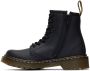 Dr. Martens Kids Black Softy T 1460 Big Kids Boots - Thumbnail 3