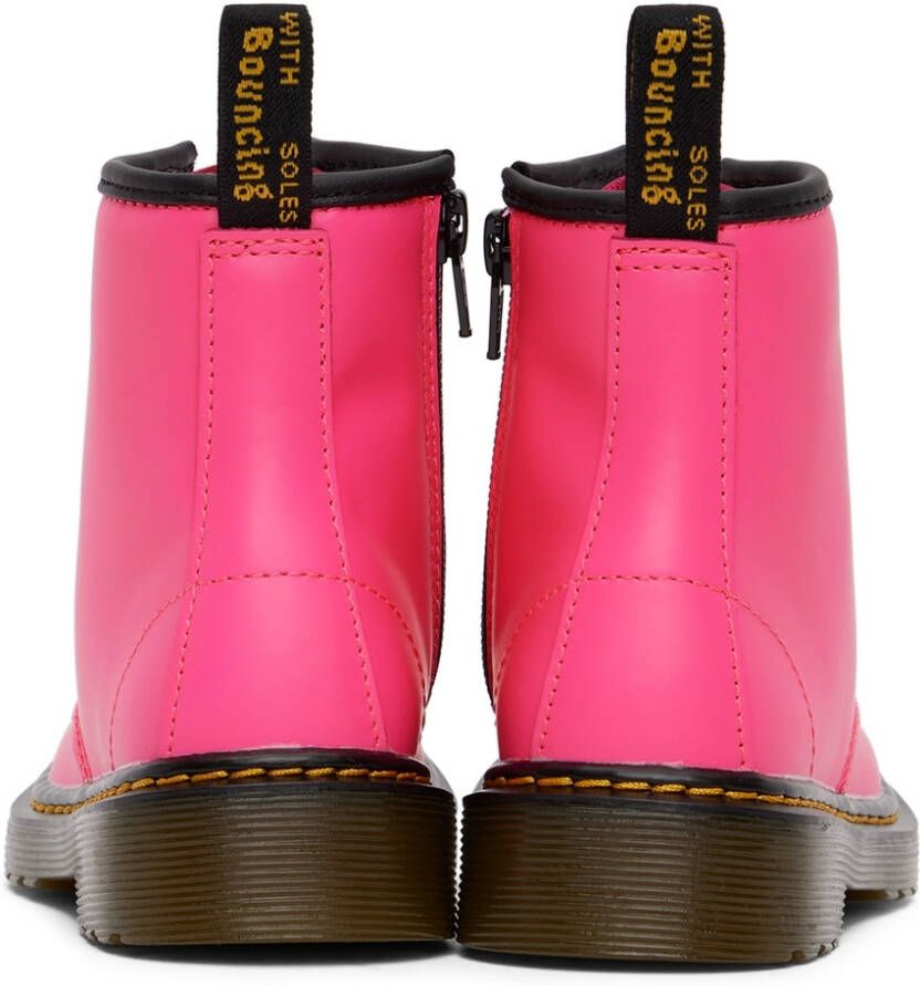 Dr. Martens Kids Pink 1460 Big Kids Boots