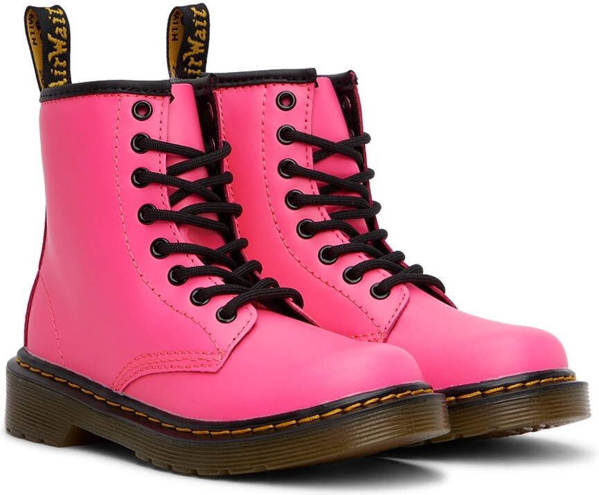 Dr. Martens Kids Pink 1460 Big Kids Boots