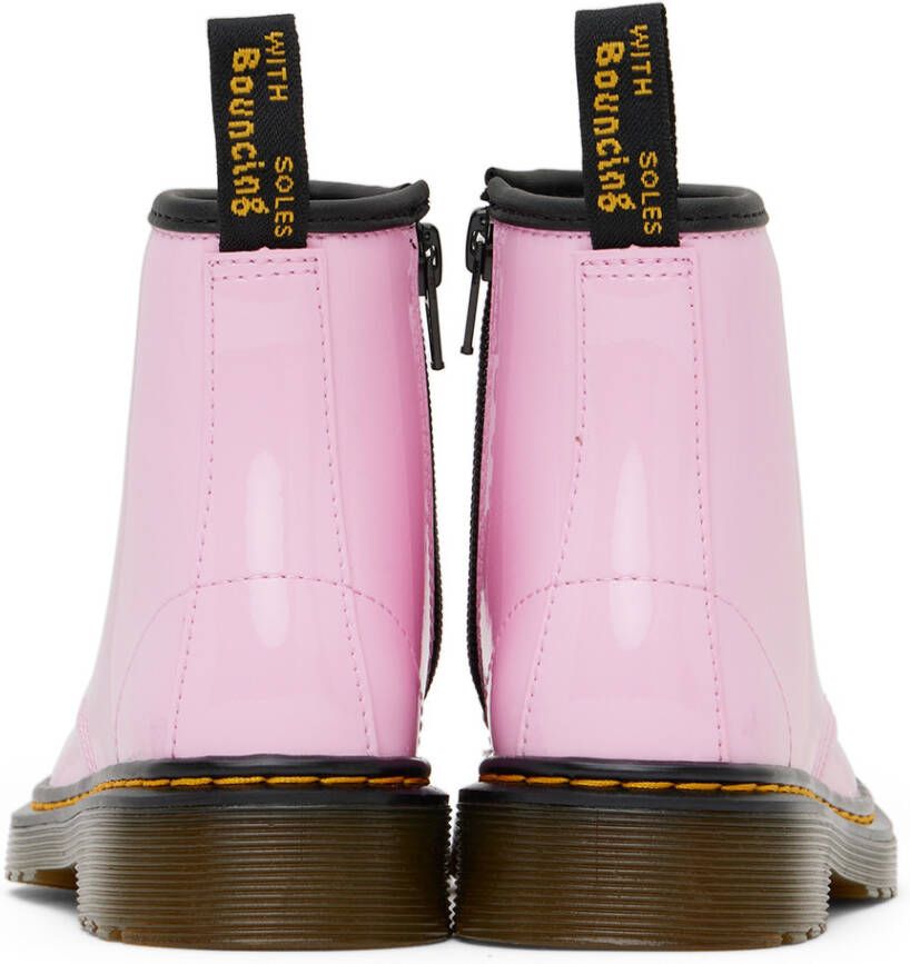 Dr. Martens Kids Pink 1460 Big Kids Boots