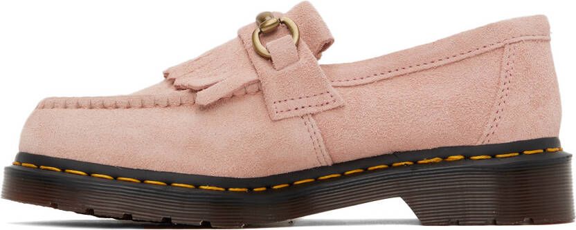 Dr. Martens Pink Adrian Snaffle Loafers