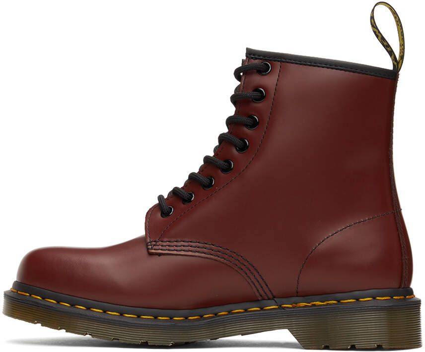 Dr. Martens Red Smooth 1460 Boots