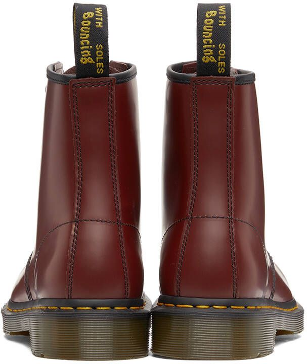 Dr. Martens Red Smooth 1460 Boots