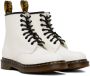Dr. Martens White 1460 Ankle Boots - Thumbnail 4