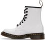 Dr. Martens White 1460 Lace-Up Boots - Thumbnail 3