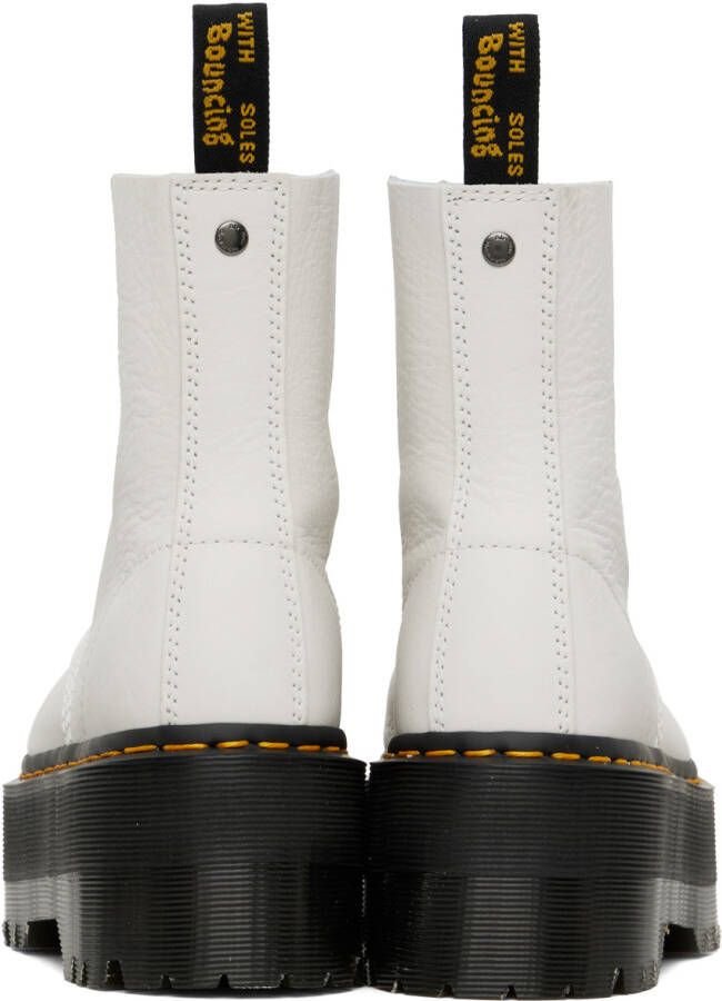 Dr. Martens White 1460 Pascal Max Boots