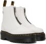 Dr. Martens White 2976 Smooth Platform Chelsea Boots - Thumbnail 8
