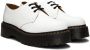 Dr. Martens White Smooth 1461 Platform Oxfords - Thumbnail 9