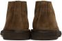Drake's Brown Suede Crosby Desert Boots - Thumbnail 2