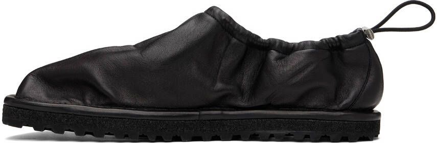 Dries Van Noten Black Adjustable Loafers