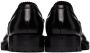 Dries Van Noten Black Polished Leather Loafers - Thumbnail 4