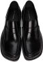 Dries Van Noten Black Polished Leather Loafers - Thumbnail 5