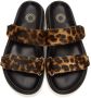 Dries Van Noten Brown & Black Calf-Hair Cheetah Sandals - Thumbnail 5