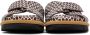 Dries Van Noten Brown & White Leather Net Sandals - Thumbnail 2