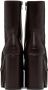 Dries Van Noten Brown Leather Boots - Thumbnail 2